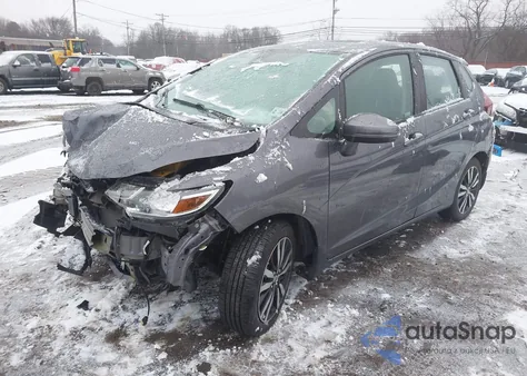 2020 Honda Fit Ex из США, поврежденный, VIN 3HGGK5H8XLM725818